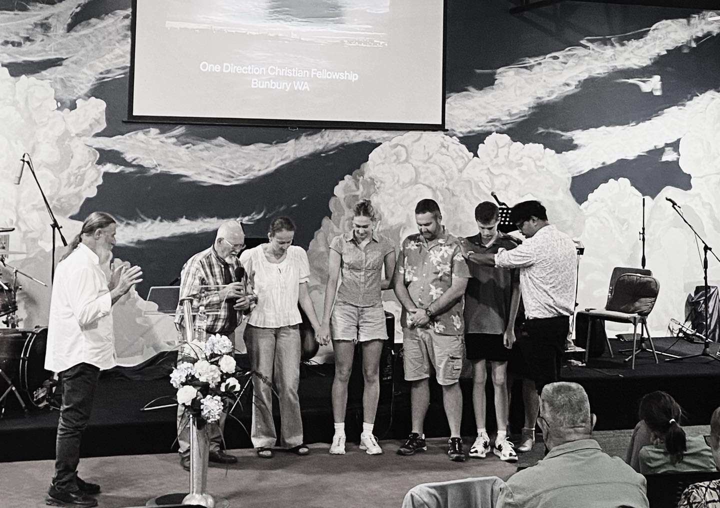 ODCF church congregation gathered together for worship and fellowship